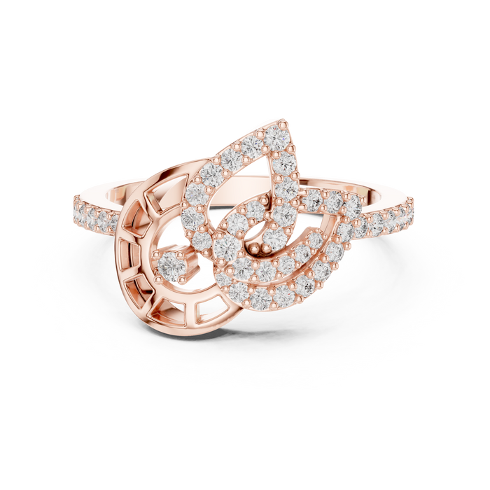 The Xantia — Round Prong Ring