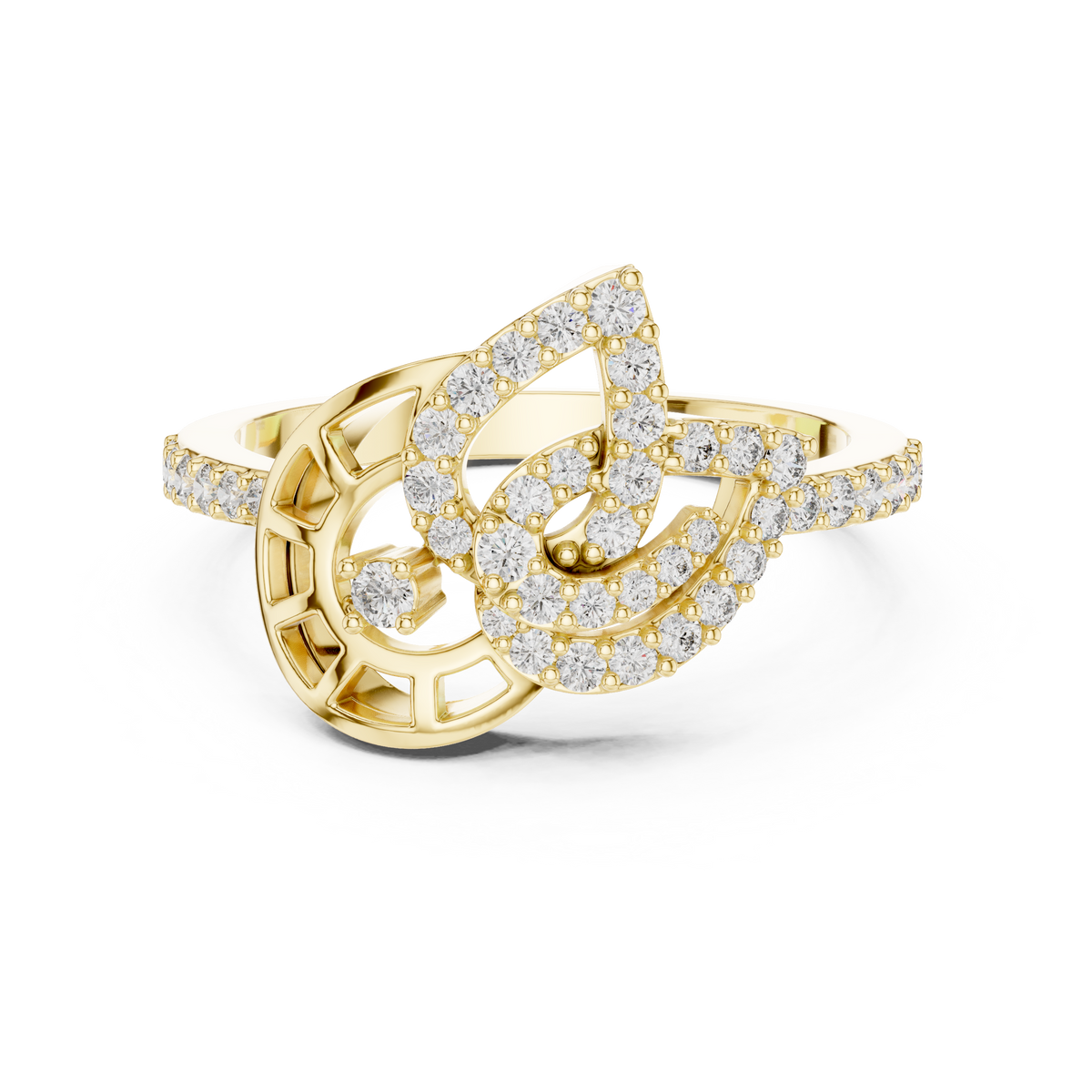 The Xantia — Round Prong Ring