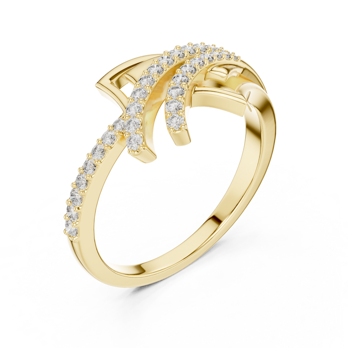 The Alienor — Round Prong Ring