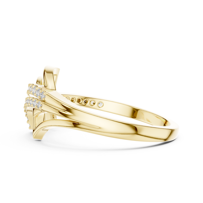 The Alienor — Round Prong Ring