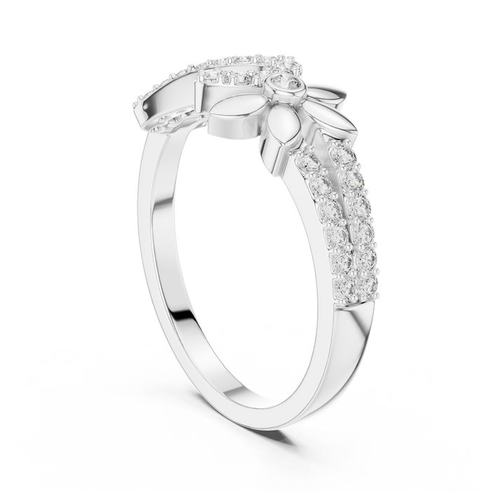 The Belphine — Round Prong Ring