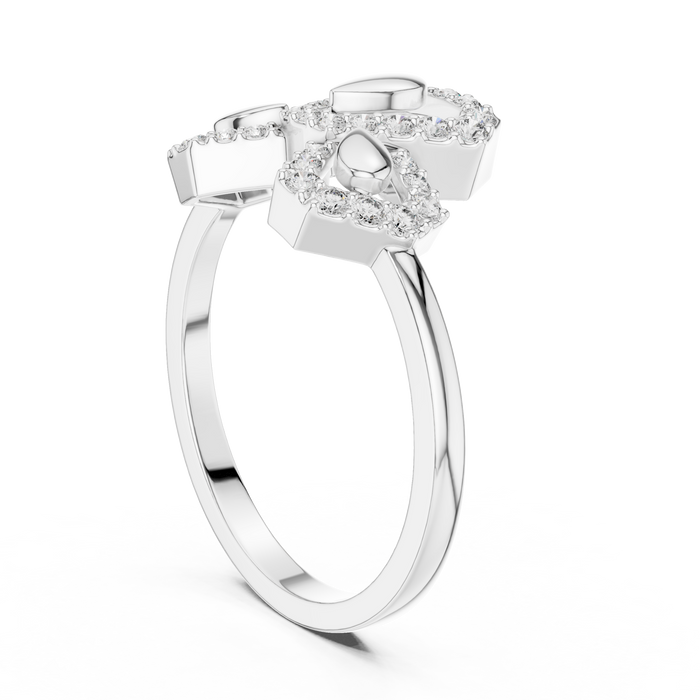 The Esmerine — Round Prong Ring