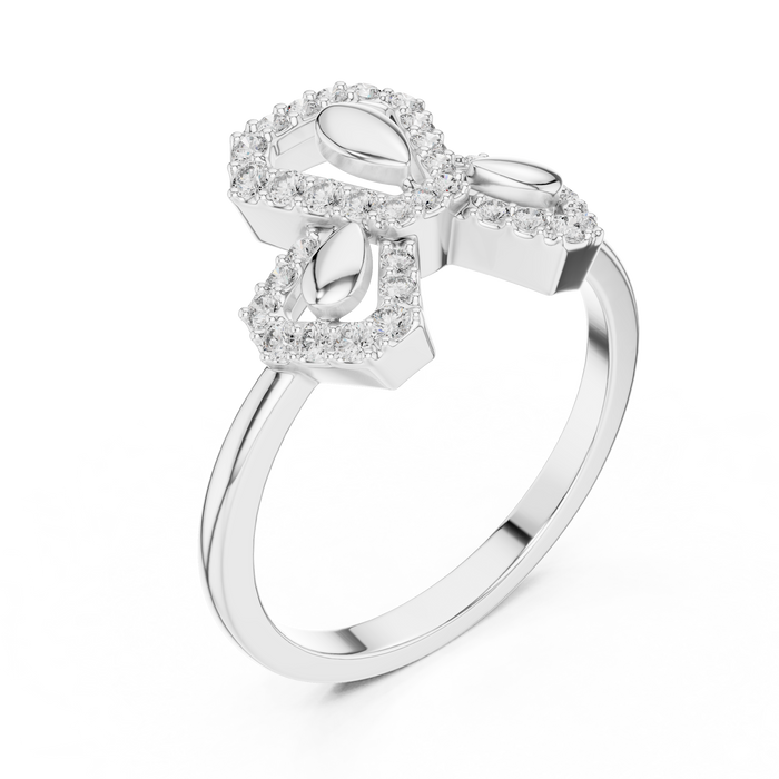 The Esmerine — Round Prong Ring