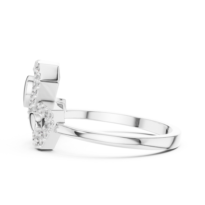 The Esmerine — Round Prong Ring