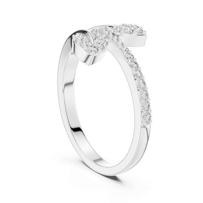 The Hortensane — Round Prong Ring