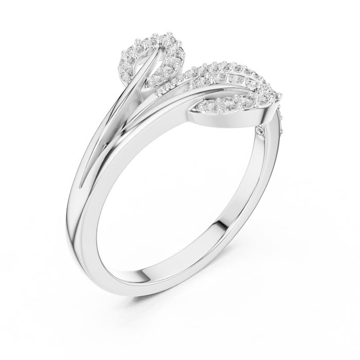 The Hortensane — Round Prong Ring
