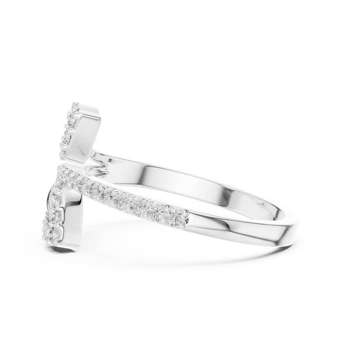 The Hortensane — Round Prong Ring