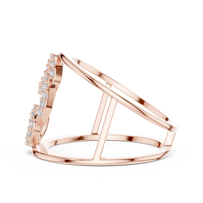 The Iolanthe — Round Prong Ring