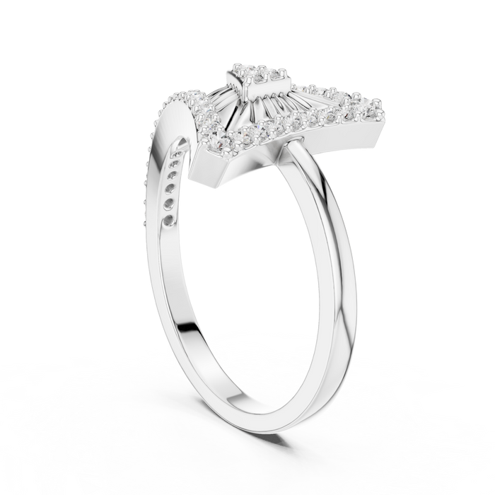 The Kerlouane — Round Prong Ring