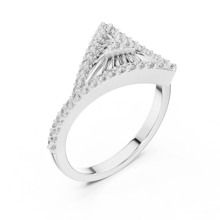 The Kerlouane — Round Prong Ring