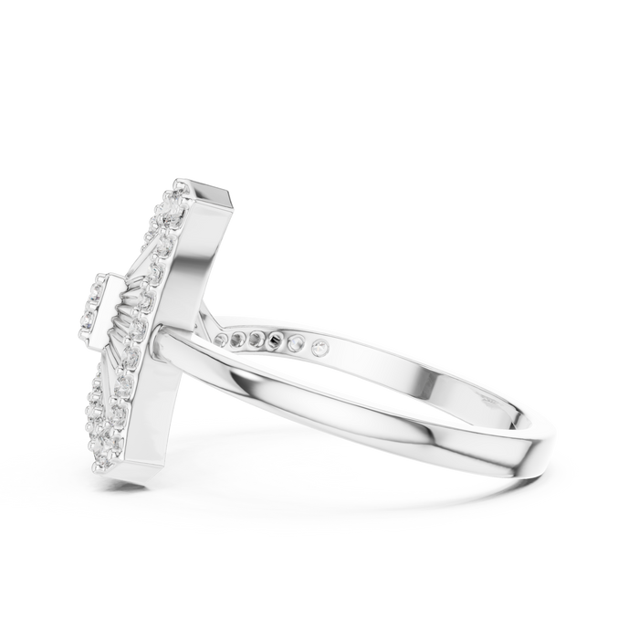 The Kerlouane — Round Prong Ring