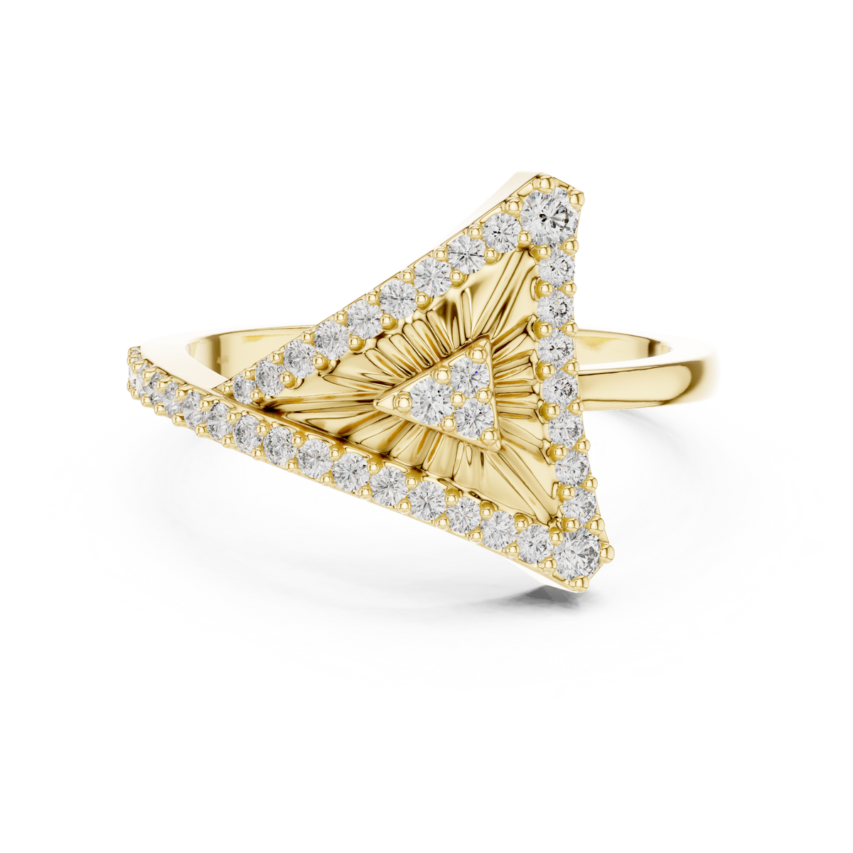 The Kerlouane — Round Prong Ring
