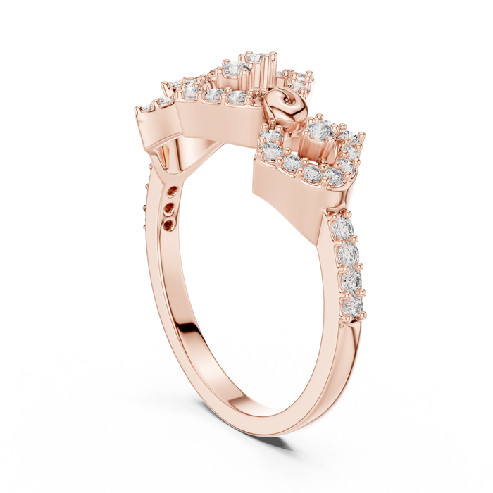The Lisebeth — Round Prong Ring