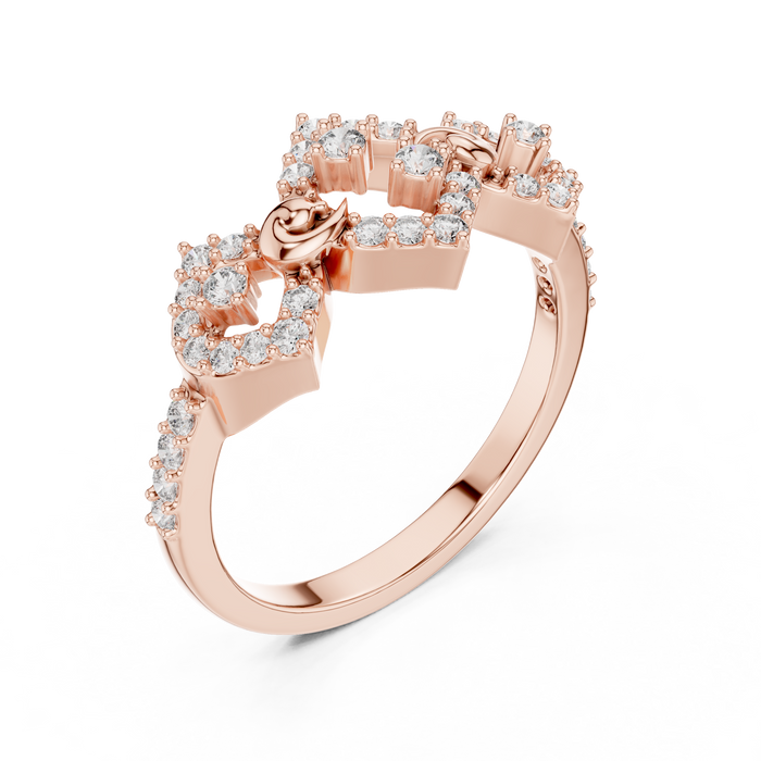 The Lisebeth — Round Prong Ring