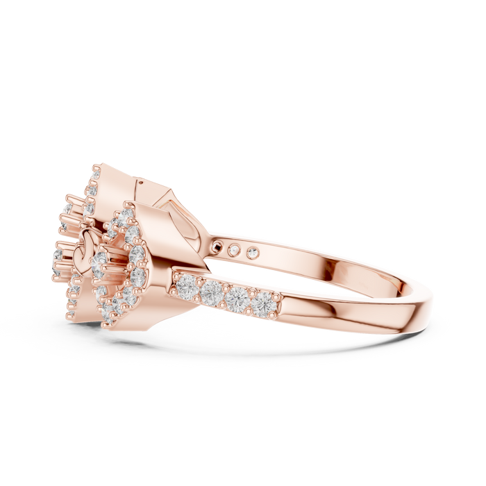 The Lisebeth — Round Prong Ring