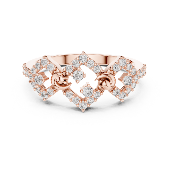 The Lisebeth — Round Prong Ring