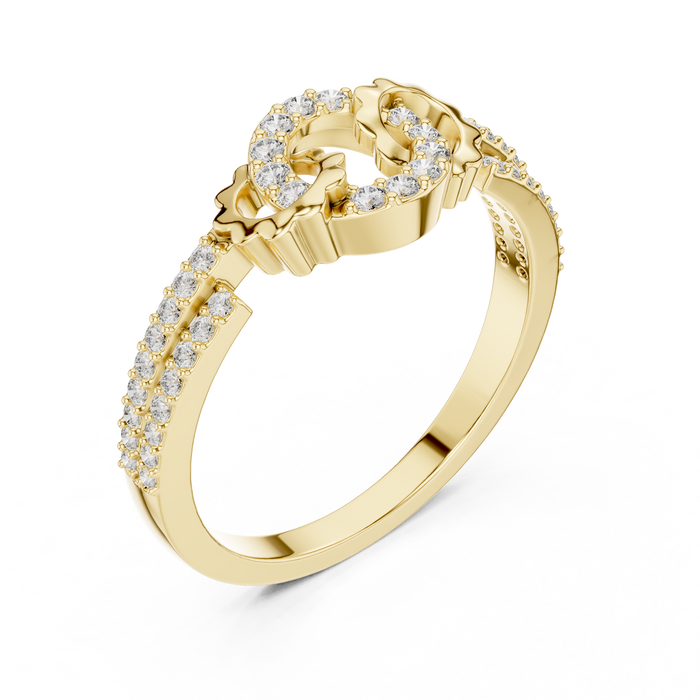 The Marcelline — Round Prong Ring