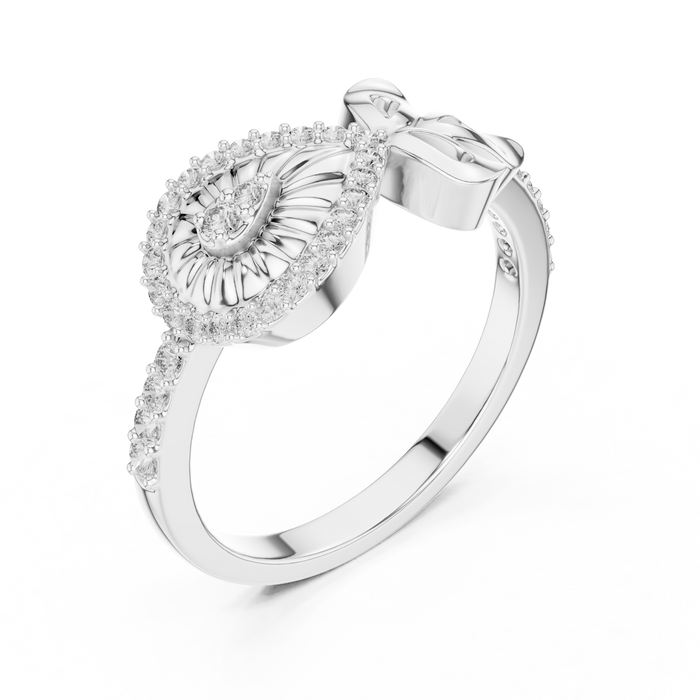 The Noellet — Round Prong Ring