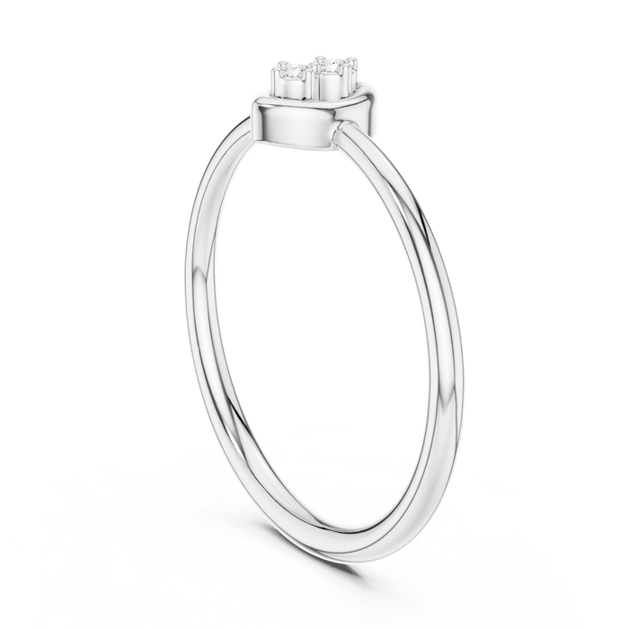 The Trestane — Round Collet Ring