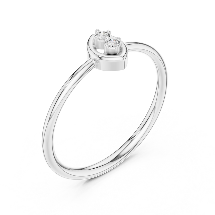 The Trestane — Round Collet Ring