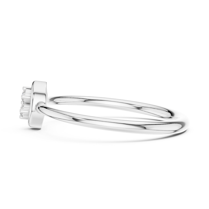 The Trestane — Round Collet Ring