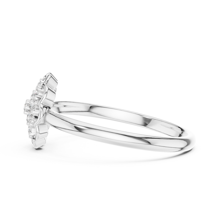 The Wistrelle — Round Collet Ring