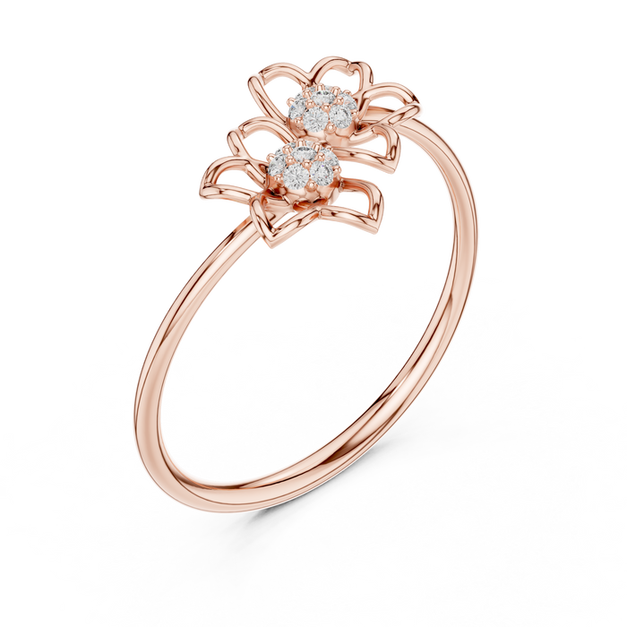 The Xandrelle — Round Prong Ring