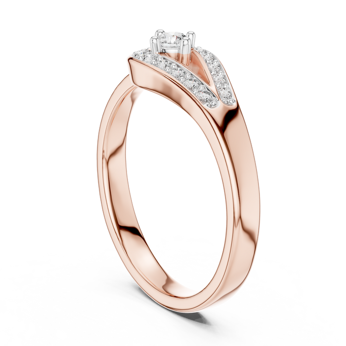 The Devereux — Round Pavé Ring