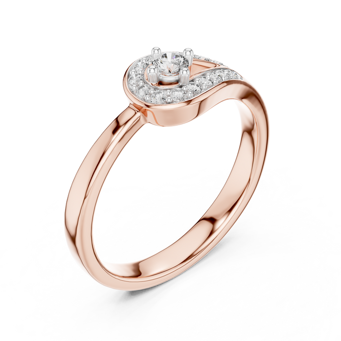 The Devereux — Round Pavé Ring