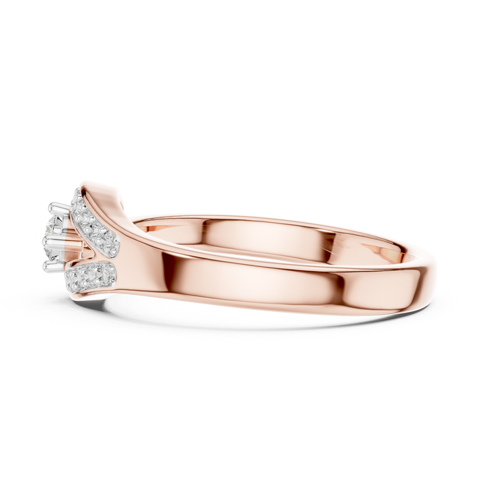 The Devereux — Round Pavé Ring