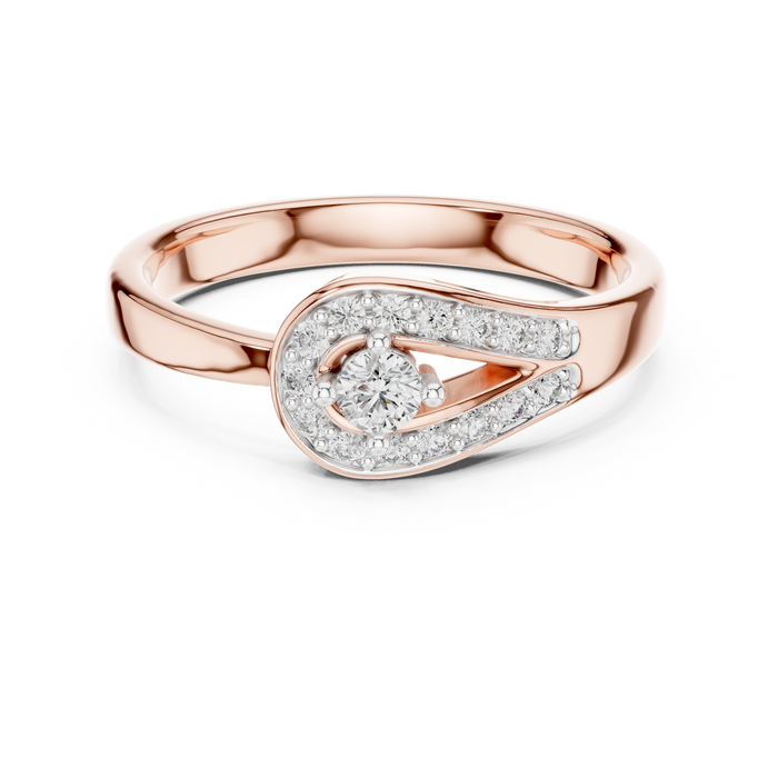 The Devereux — Round Pavé Ring