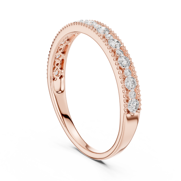 The Jacintane — Round Collet Ring