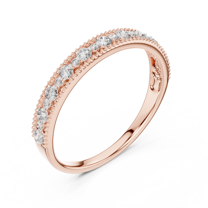 The Jacintane — Round Collet Ring