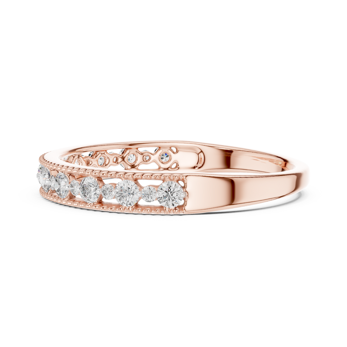 The Jacintane — Round Collet Ring