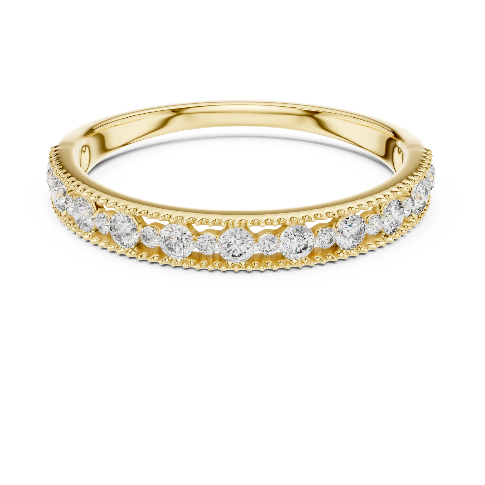 The Jacintane — Round Collet Ring