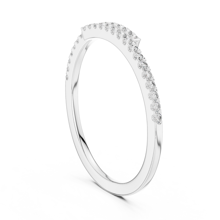 The Kalendine — Round Diamond Ring