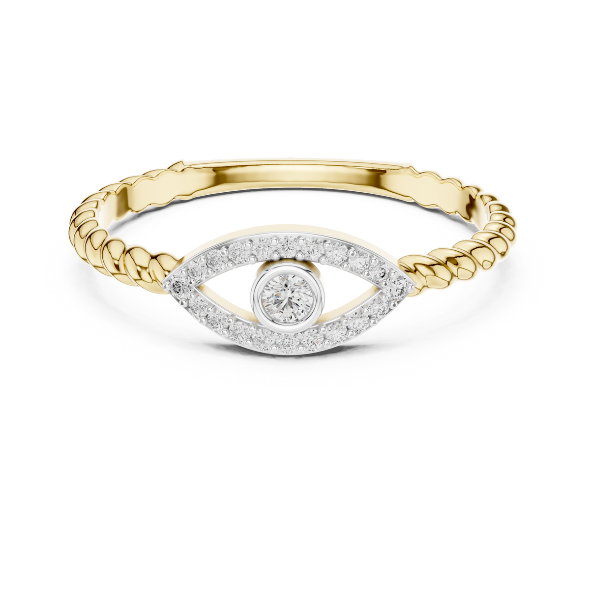 The Merveille — Round Prong Ring