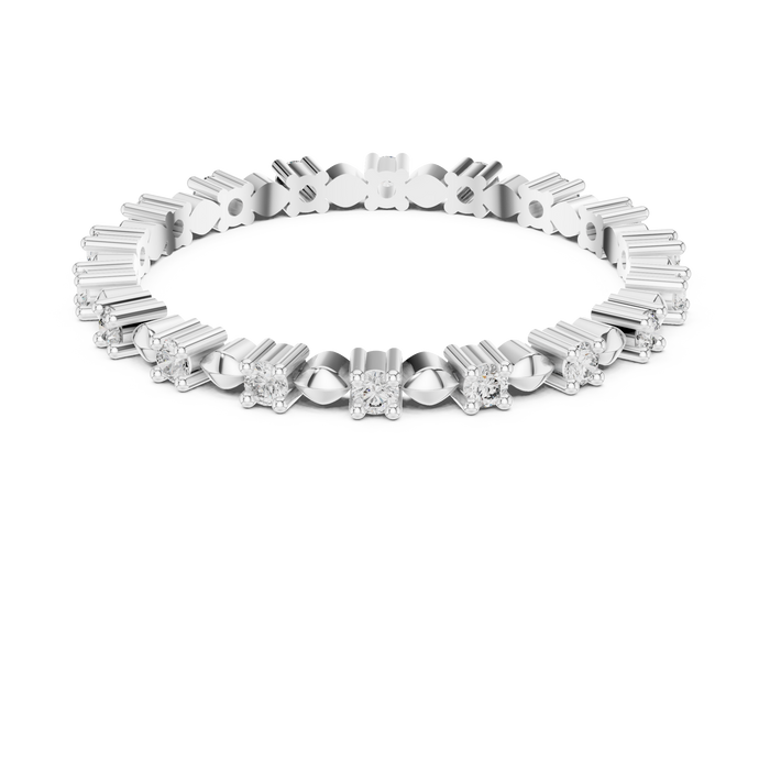 The Noctuelle — Round Collet Ring