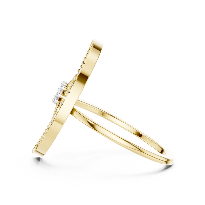 The Orleane — Round Prong Ring