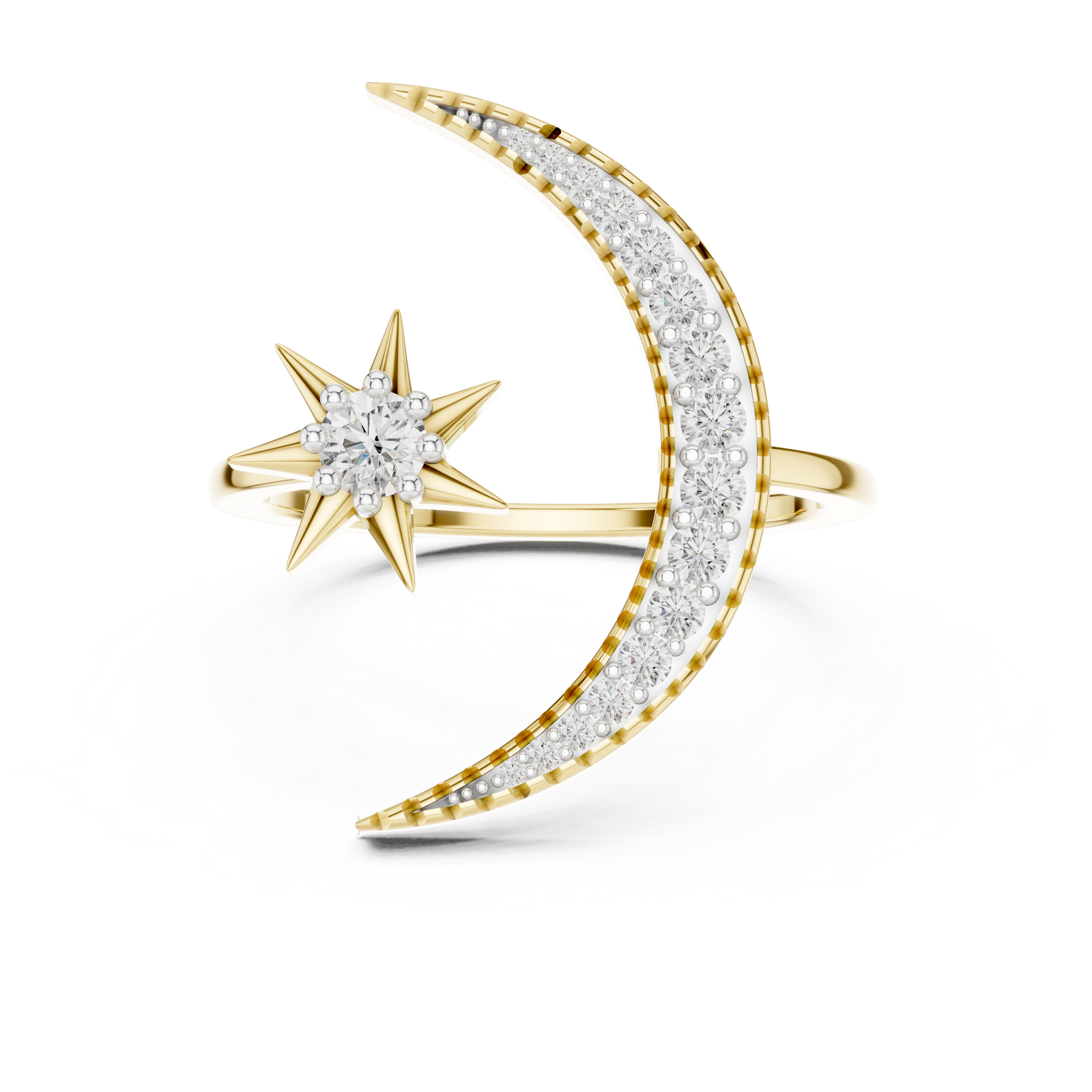 The Orleane — Round Prong Ring