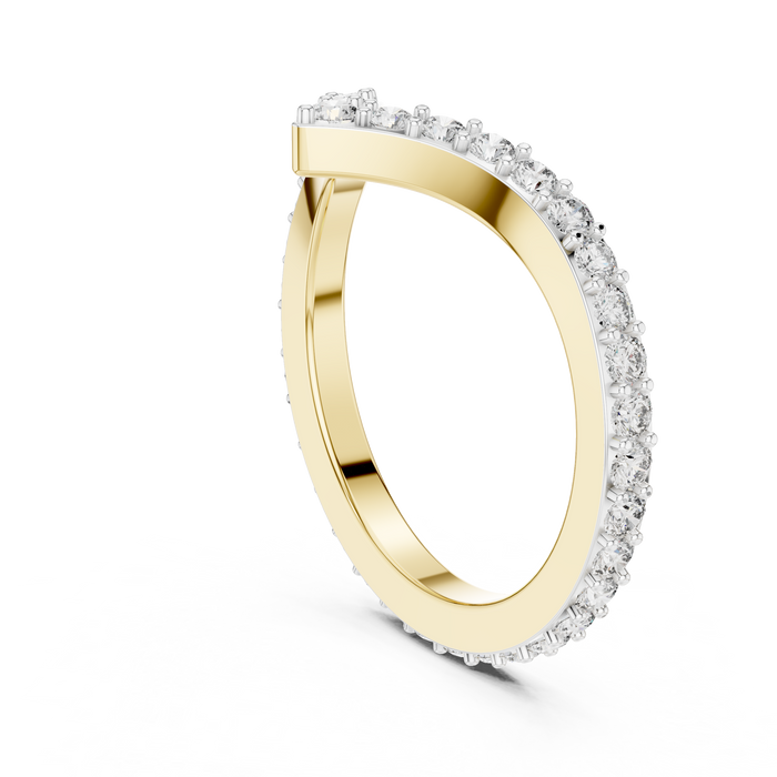 The Quenelia — Round Prong Ring