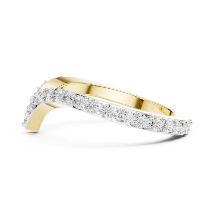 The Quenelia — Round Prong Ring