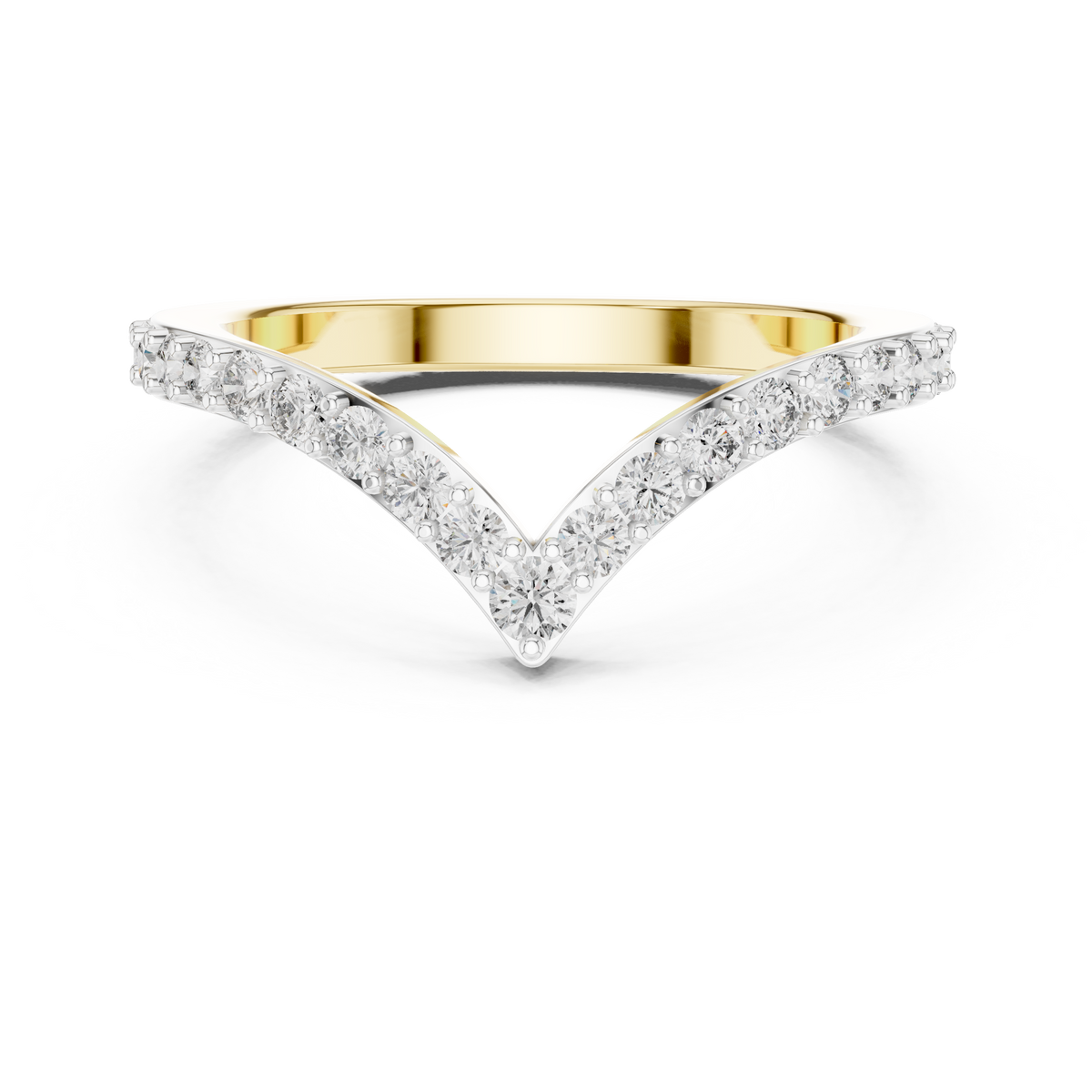 The Quenelia — Round Prong Ring