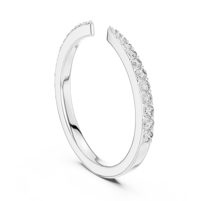 The Ravensong — Round Prong Ring