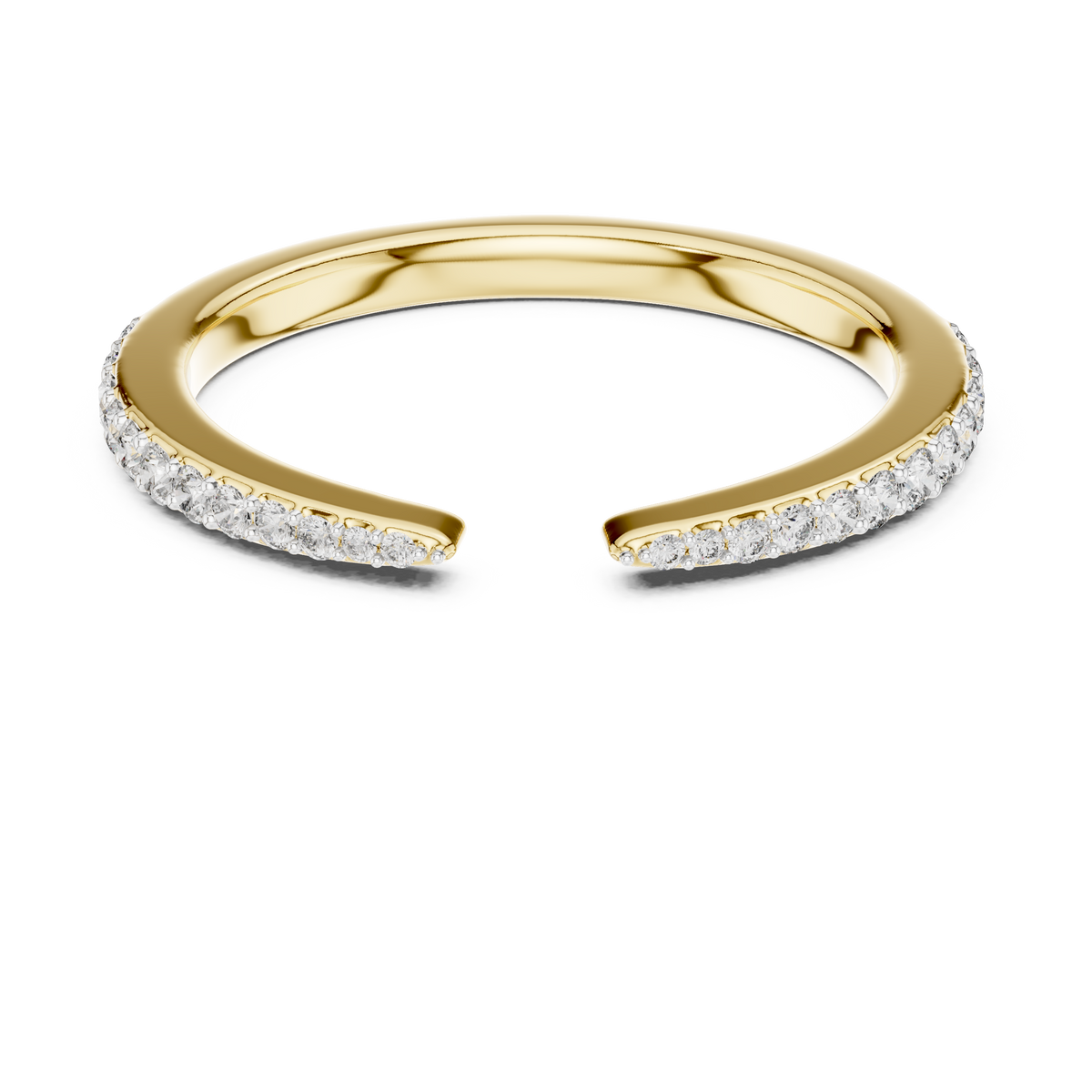 The Ravensong — Round Prong Ring