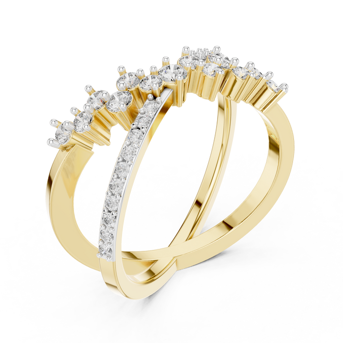 The Tourvielle — Round Prong Ring