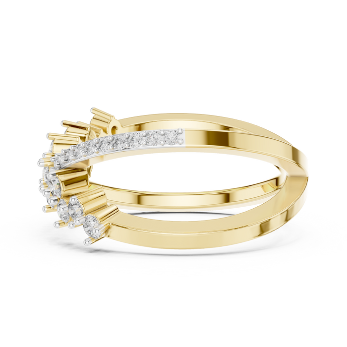 The Tourvielle — Round Prong Ring