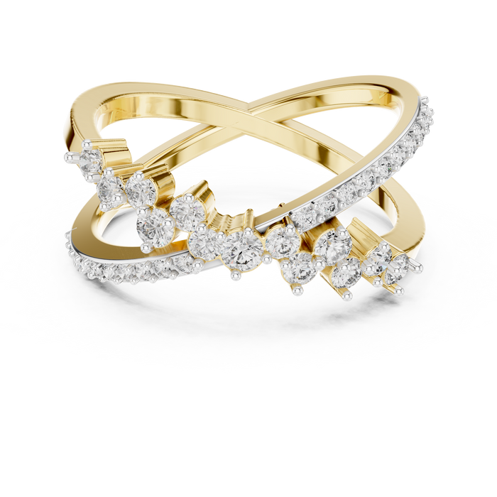 The Tourvielle — Round Prong Ring