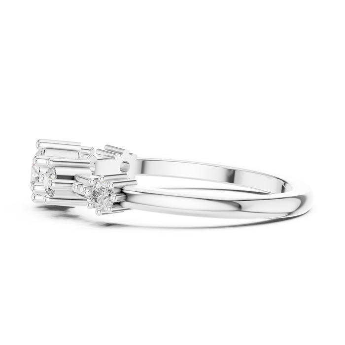 The Ursaline — Round Collet Ring
