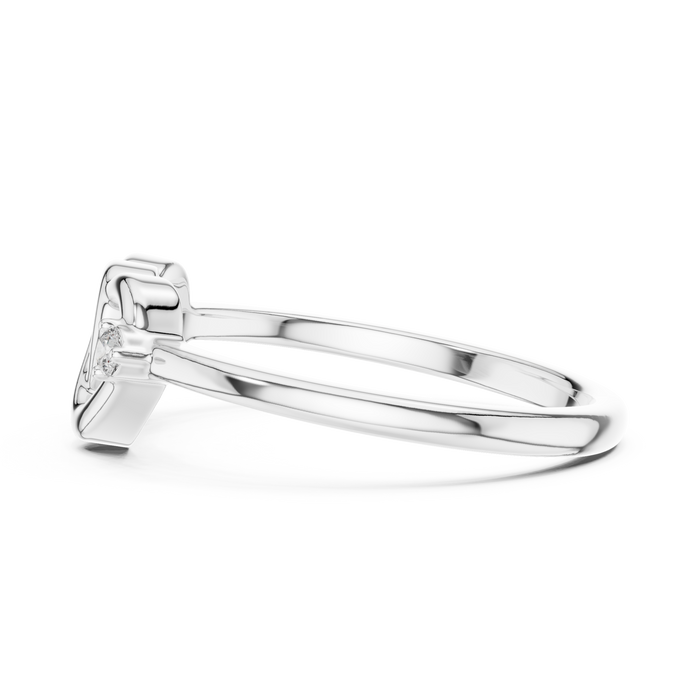 The Winterset — Round Collet Ring